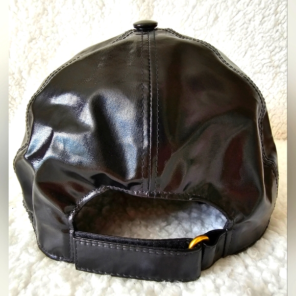 💯Authentic Gucci Montecarlo Rap Baseball Cap Black - Picture 3 of 12